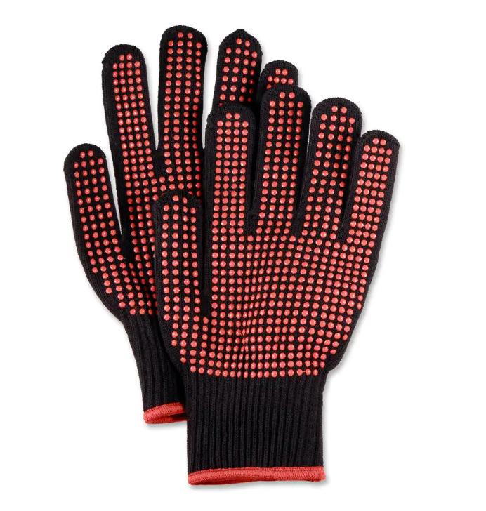 Spot Hairdressing Heat-Resistant PVC Non-Slip Gloves for Curling Irons & Straighteners