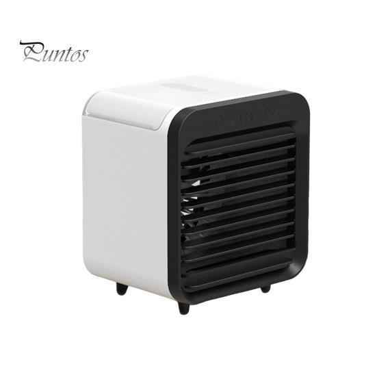 

Охлаждающий вентилятор кондиционера с резервуаром для воды, 3 режима скорости, мощный поток воздуха, портативный перезаряжаемый воздушный охладитель, электрический вентилятор белый