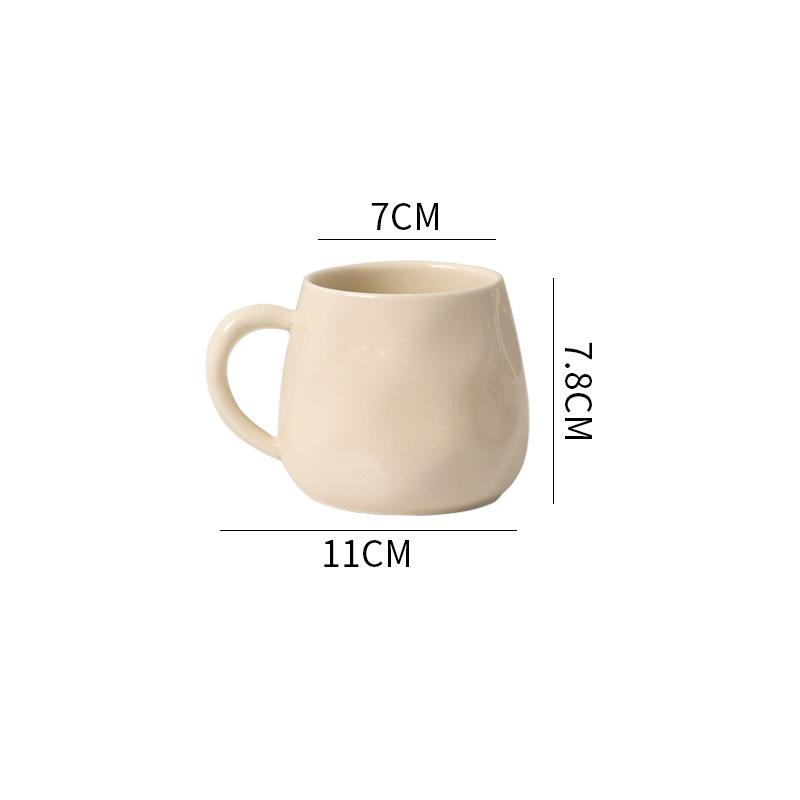 

Фарфоровая кружка для кофе MeyJig, чашка для молочного эспрессо, подходит для микроволновой печи и посудомоечной машины, 250 мл 250ML