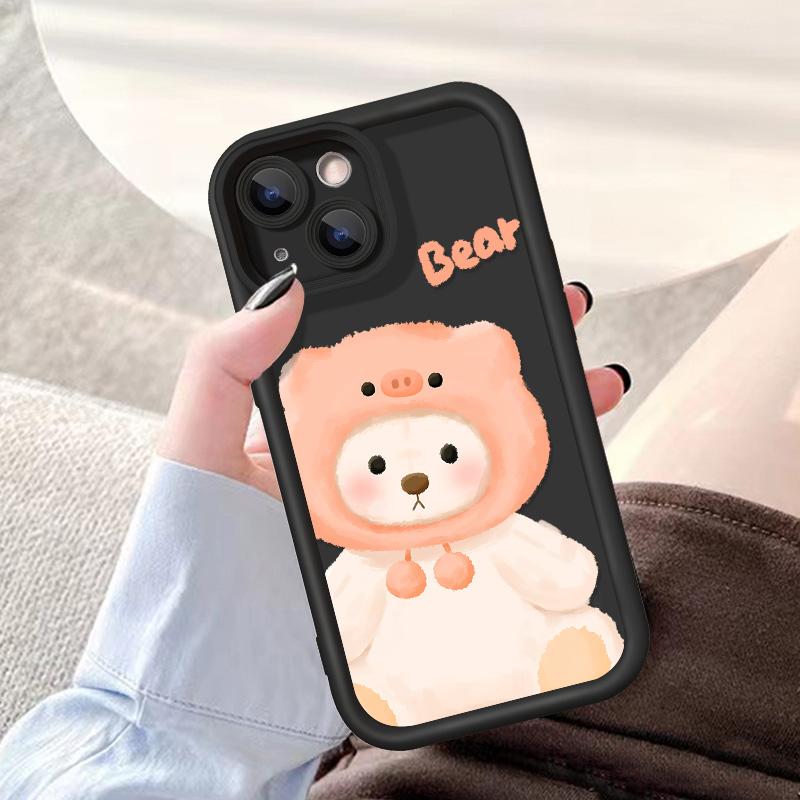 Telefonveske for iPhone 11 13 12 14 15 16 Pro Max 7 8 Plus XR XS Max Samsung A55 S24 S23 A02S Redmi 9 13C 9A 10 A3 OPPO A15S A16 A17 A18 A38 A53 A54 A31