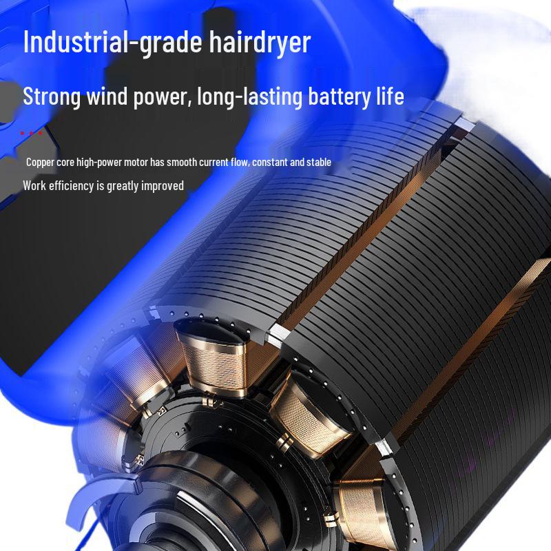 220V Leistungsstarker Industrieller Haartrockner & Staubabsauger