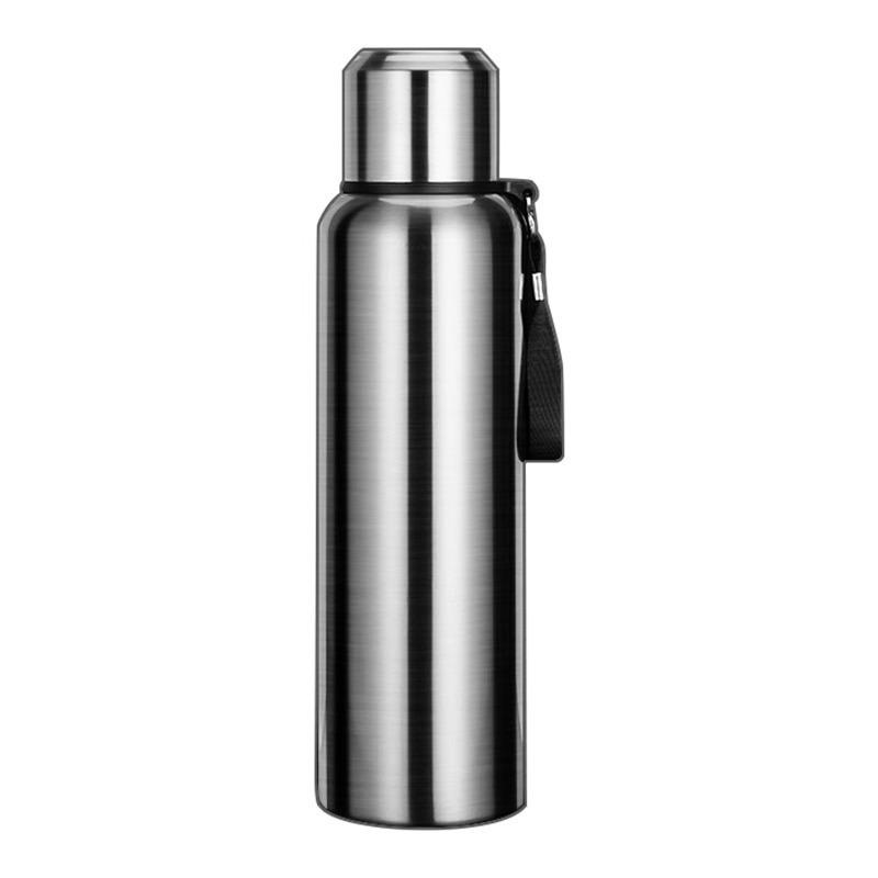 Drop-Resistant 316 Stainless Steel Travel Thermos Pot for Men - Portable, Large Capacity Outdoor Water Cup