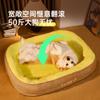 Kimpets Cat Bed Dog Pet Bed Kennel Non-Slip Winter Warm Small Dog Kennel Sleeping Removed Washed Soft Puppy Cushion Cat Supplies