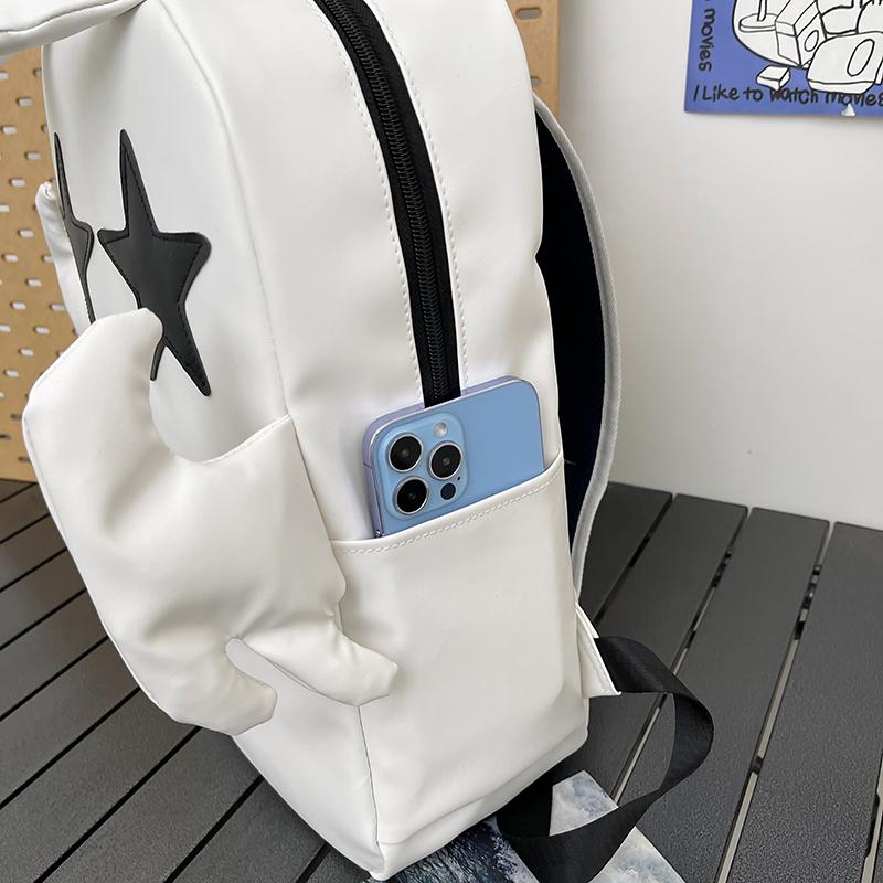 Schulranzen Desinvolte Little Devil Ghost Pattern Neue Männer und Frauen mit dem gleichen Absatz Rucksack Rucksack mit großer Kapazität