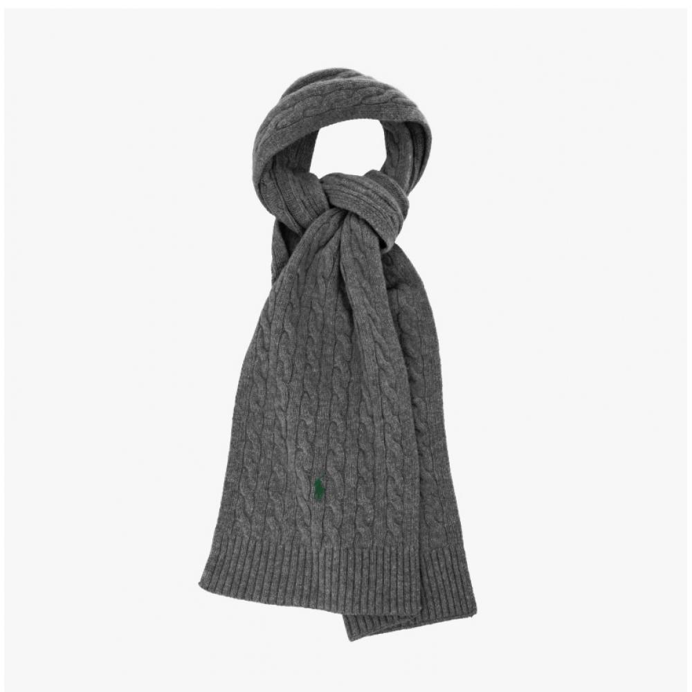 Polo Ralph Lauren Pony Cable Knit Scarf Pc1566 012
