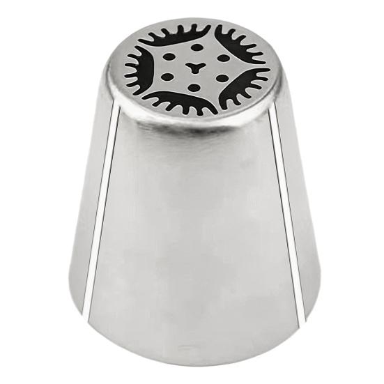 Spritzbeutel-Tüllen Russische Kuchen-Dekorier-Tüllen Set Edelstahl Blumige Kuchen-Dekorationswerkzeuge für Hochzeit Geburtstag Desserts Kekse Spritzbecher