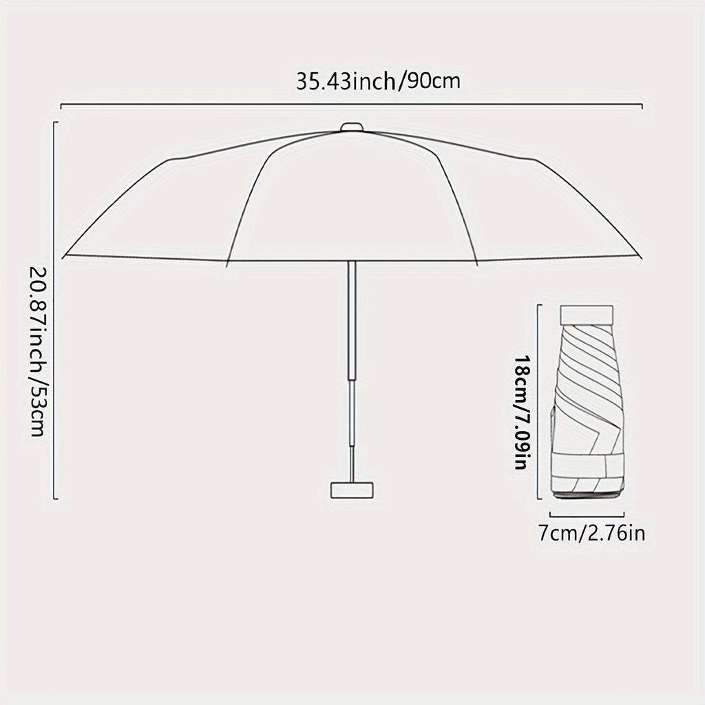 Ultra-Light Mini Women's Foldable Sun Umbrella