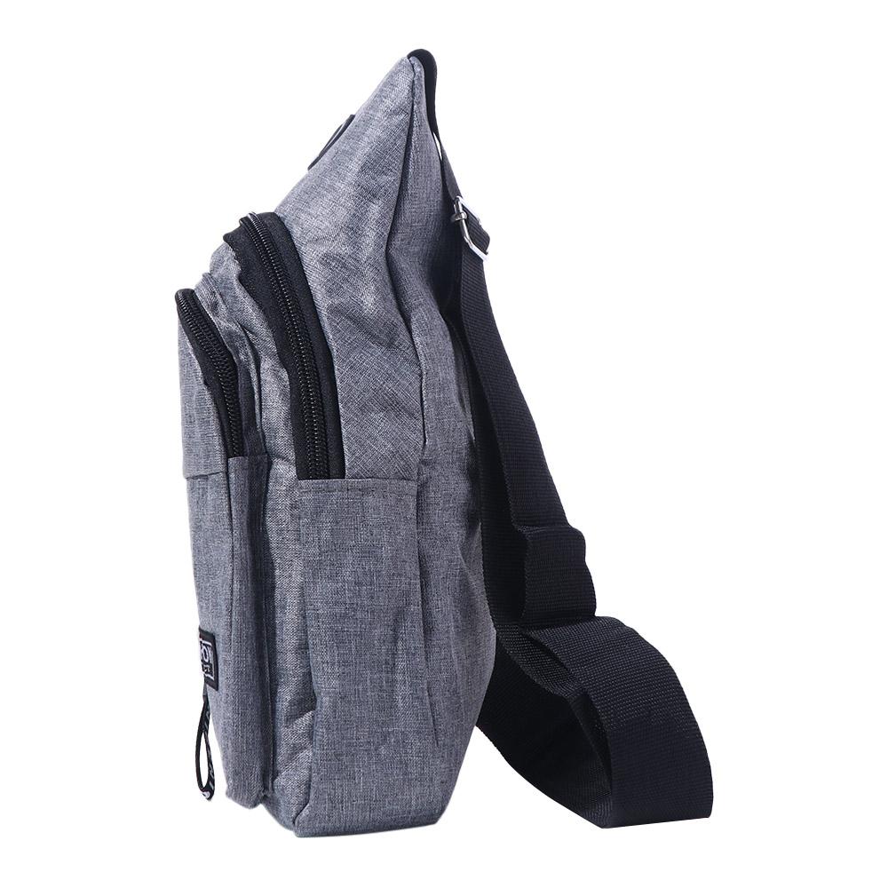 Multifunctional Men's Chest Bag Large Capacity Sports Waist Bag Shoulder Crossbody Bag  Business
