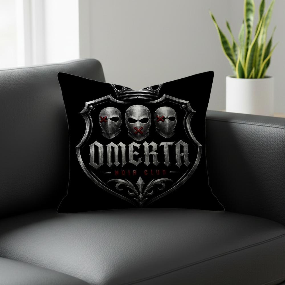 Brand Omerta Cushion Cover Natural Linen Pillowcase Set AllinOne Decor for Sofa Bedroom  Chair