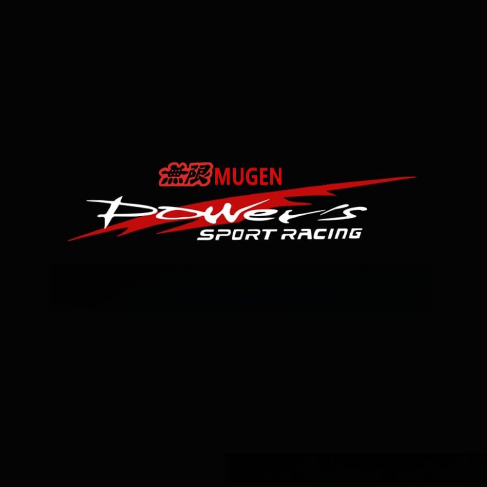 

MUGEN Car Car Light Eyebrow Hood Sports Mind Letter Front Cover Car Body Car Headlight Decal Sticker, 1-Piece Sticker, Sticker, Sticker, Decoration,