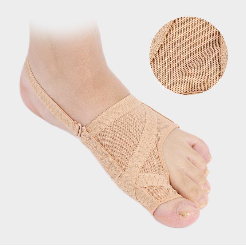 Adjustable Hallux Valgus Sleeve Spacer Separator Toe Corrector Fabric Bunion Corrector Breathable Sports Bunion Socks Running