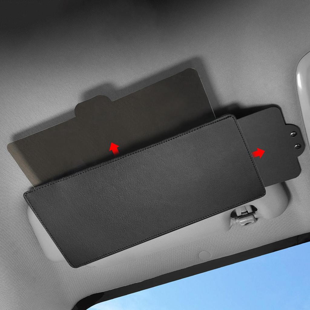 Sun Visor Extender for Car Sun Visor with Polarized Glare Protection Extension Board Attachment Retractable Sunshade Anti-Glare