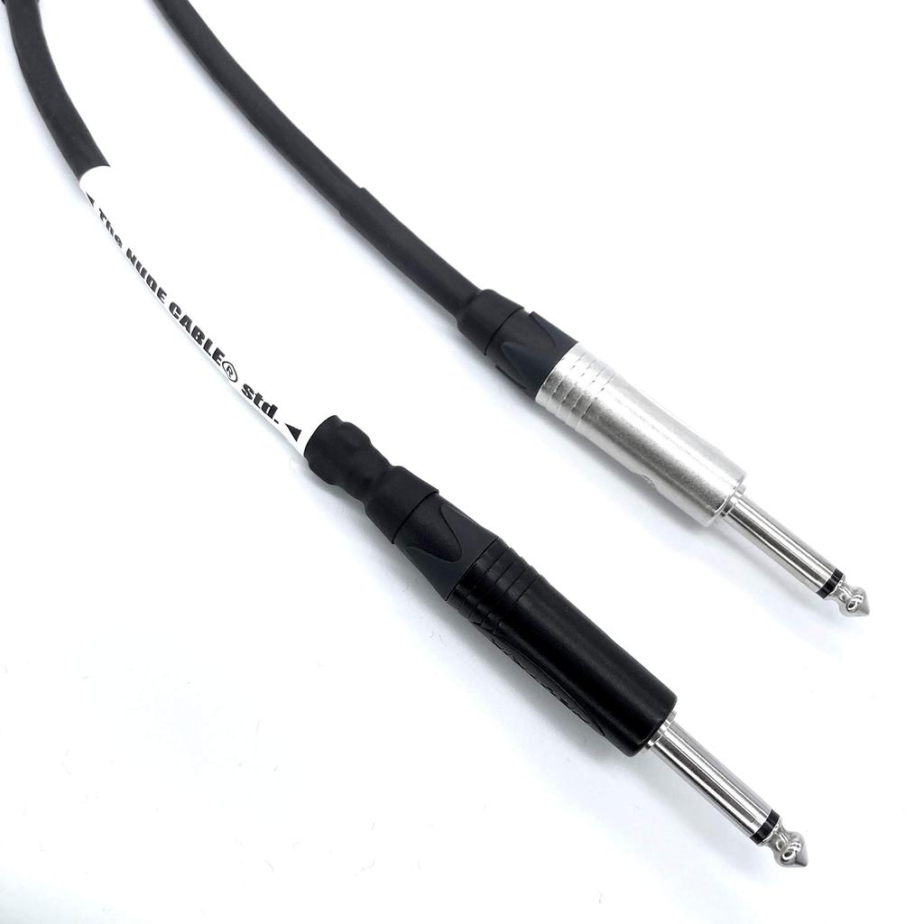 NUDE CABLE 3m Standard Model Shielded Cable for Guitar and Bass S-S