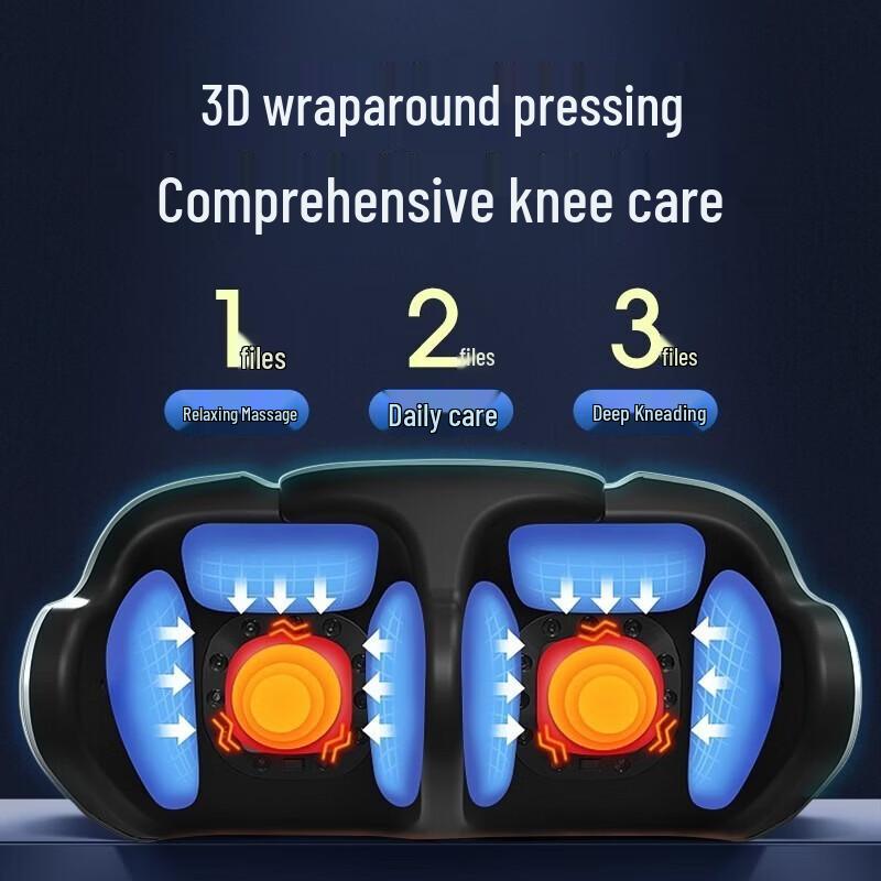 CLORIS Knee Joint Massager with Heat Therapy CN plug (adapter included)