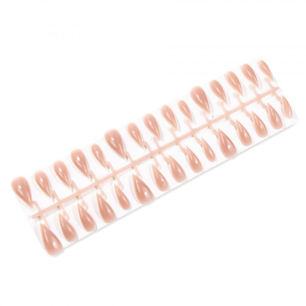 Gradient Halloween False Nails Wearable Nail Tips Set Durable Blood Stained Fake Nail Party