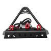 RC Front Bumper Winch Light Kit Iron Plastic High Hardness RC Car Front Bumper with Winch and LED