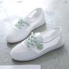 Fashion Women Spring Summer Flats Sneakers Mesh Breathable Tennis Casual Light Hollow Lace Up Femininos White Comfort Shoes