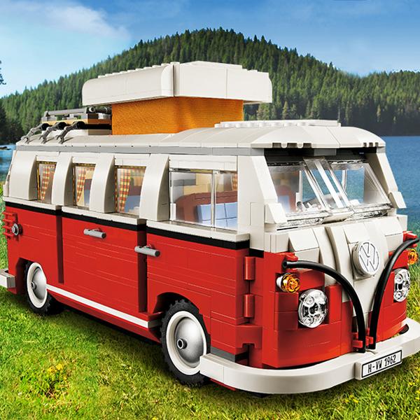 LEGO Volkswagen T1 Camper Set 10220 1334 Piece 10220