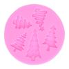 Round Shape Silicone Fondant Mold Tree Cavities Chocolate Baking Mold  Cake Decoration