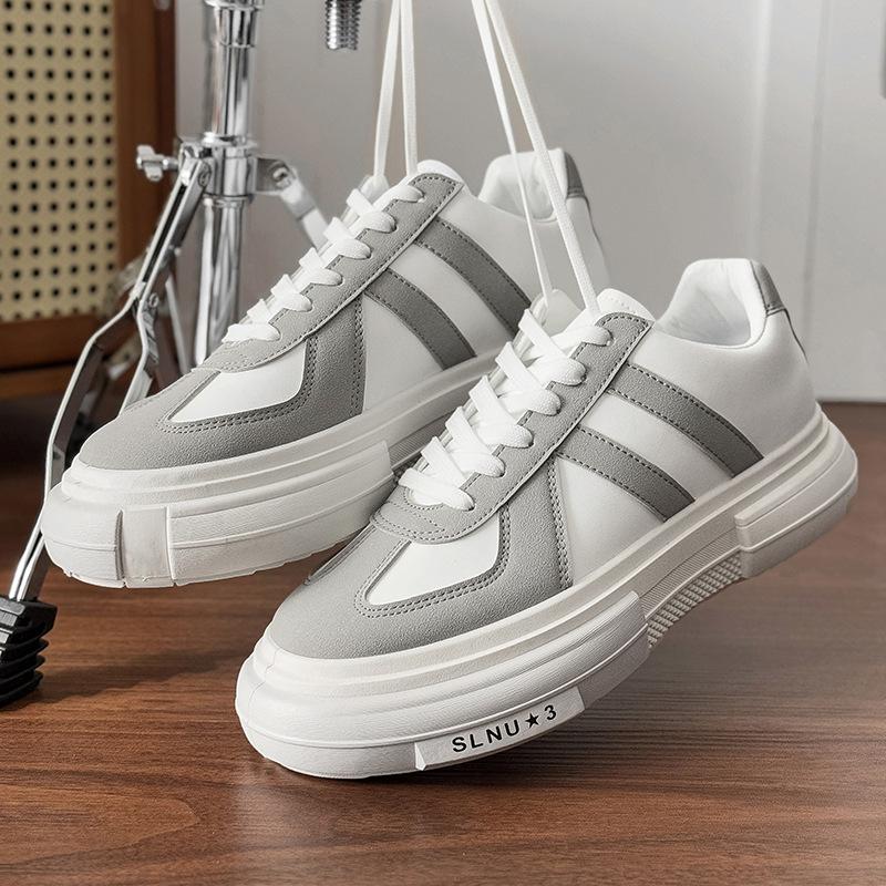 Fashion Men's Shoes 2025 New Spring/summer Color Blocked Casual Sports Shoes Men's Plus Size