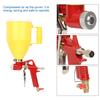 3L 1 4in Plastic Hopper Air Spray Gun Wall Painting Sprayer Home Decoration Tool 4 6 8mm