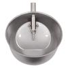 1 Pc Stainless Steel Automatic Pig Waterer System Automatic Waterer Poultry Water Fountain for Farm Animals