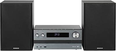 Kenwood M-918DAB-H Micro Hi-Fi Systeem 50W Zwart/Grijs