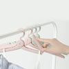 Foldable Clothes Hanger Travel Hanger Folding Cloth Hanger Closet Organizer Hanger For Clothes Drying Rack Wardrobe Clothes Rack