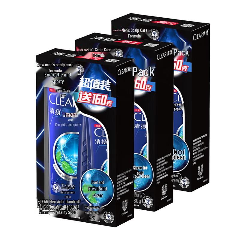 

Clear Men Anti-Dandruff Shampoo Vitality Sport Mint