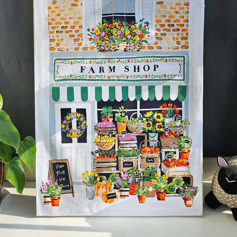 

Farm Shop Cotton Tea Towel
