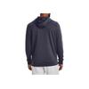 Under Armour Armour Fleece Logo Print Pullover Hoodie Men Hoodies Gray 1373356-558