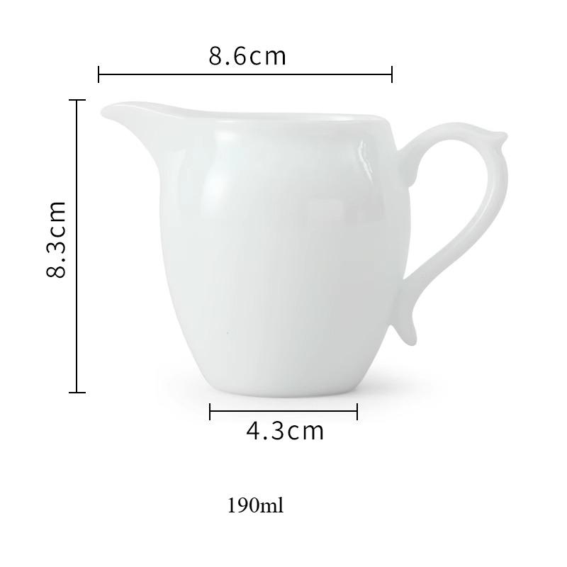 NLSLASI Authentic Handmade Fair Cup Tea set Accessories Household wine set  Guanyin Puer cup 1pcs Tea dispenser 190ml