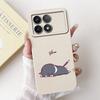For Xiaomi Poco X6 Pro 5G Case Cute Panda Cartoon Cover Soft Silicone Phone Case For Xiaomi Poco X6 Neo PocoX6 Pro Fundas Bumper