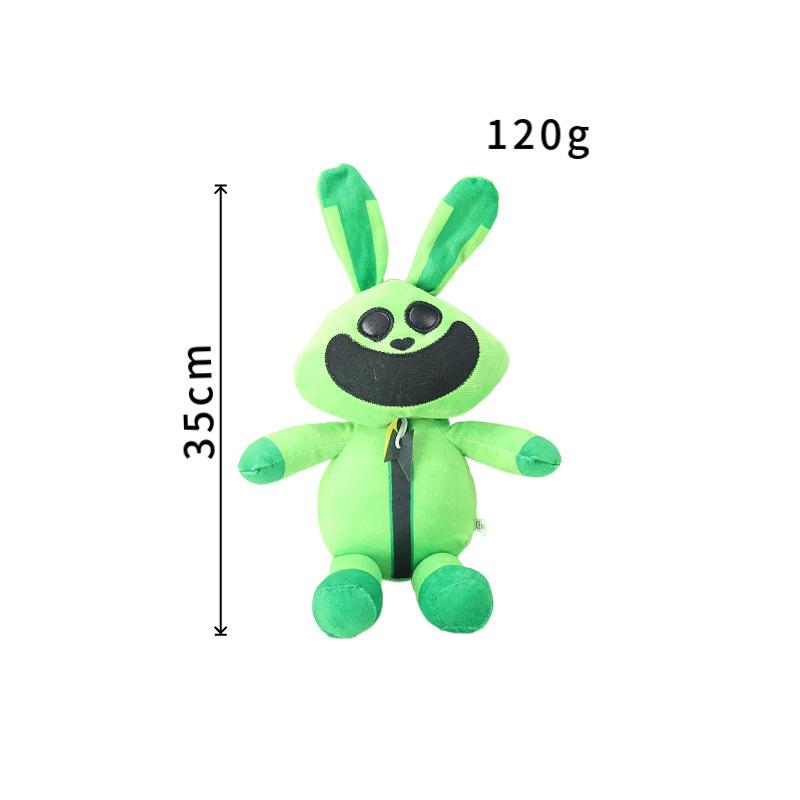 Playtime Smiling Critters Plush Toy Monster Stuffed Animal Doll for Kids Game Plushie Birthday Gift