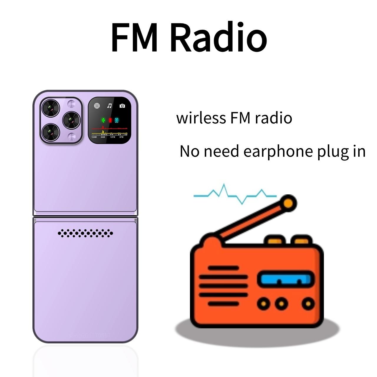 

4 Карты 4 Ожидания Мини Раскладной Флип Кнопочный Мобильный Телефон для Пожилых