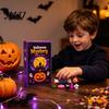 Squeeze Stress Ball Halloween Toy Advent Calendar, 24 Day Ghost Pumpkin Fidget Decompression Toys Set, Collectible Figures Gift Box for