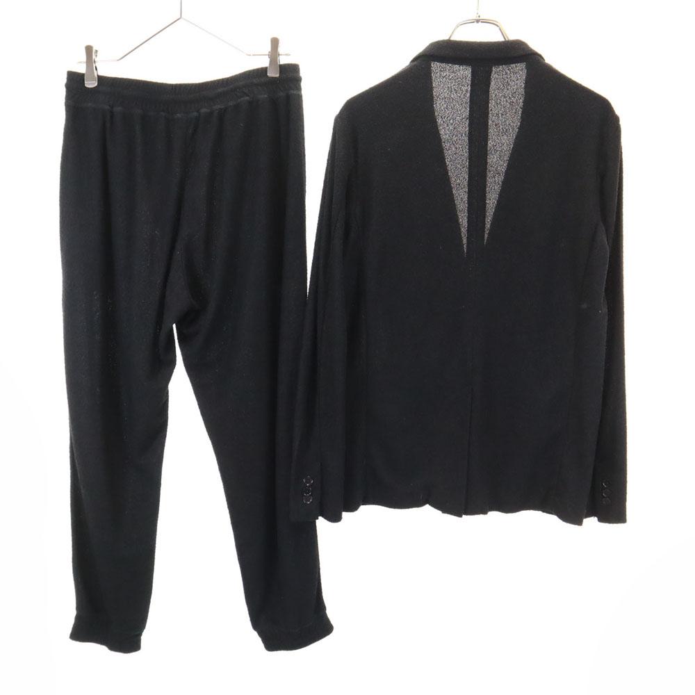 LOVELESS marynarka krawiecka Zestaw 2 czarne spodnie jogger z tkaniny Terry Męskie Używane