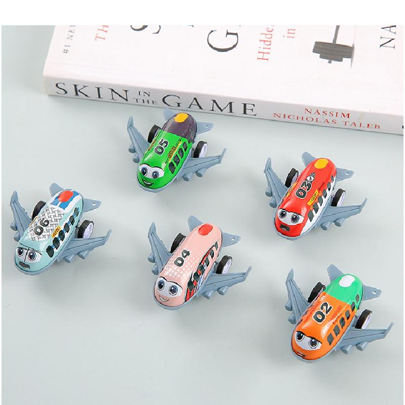 Simulation Inertia Mini Cartoon Airliner Children Toys For Kid Entertainment