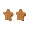 2pieces Wooden Animal Hook For Furniture Doors And Wardrobes Furniture Handles Cabinet Handles Knobs