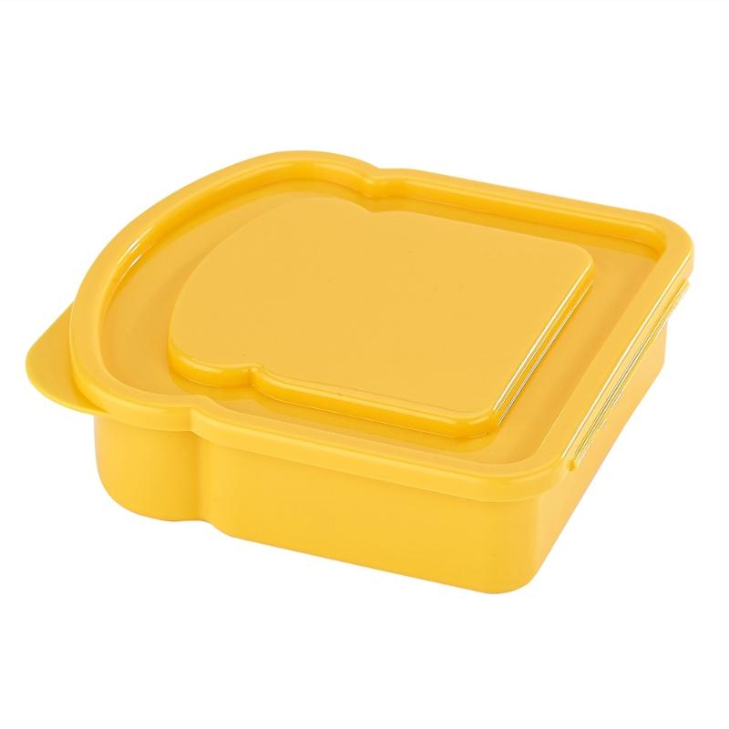 Toast Sandwich Lunch Boxes Reusable Snacks Container Food Storage Box For Kids School Office Work Travel And Outdoor Picnics