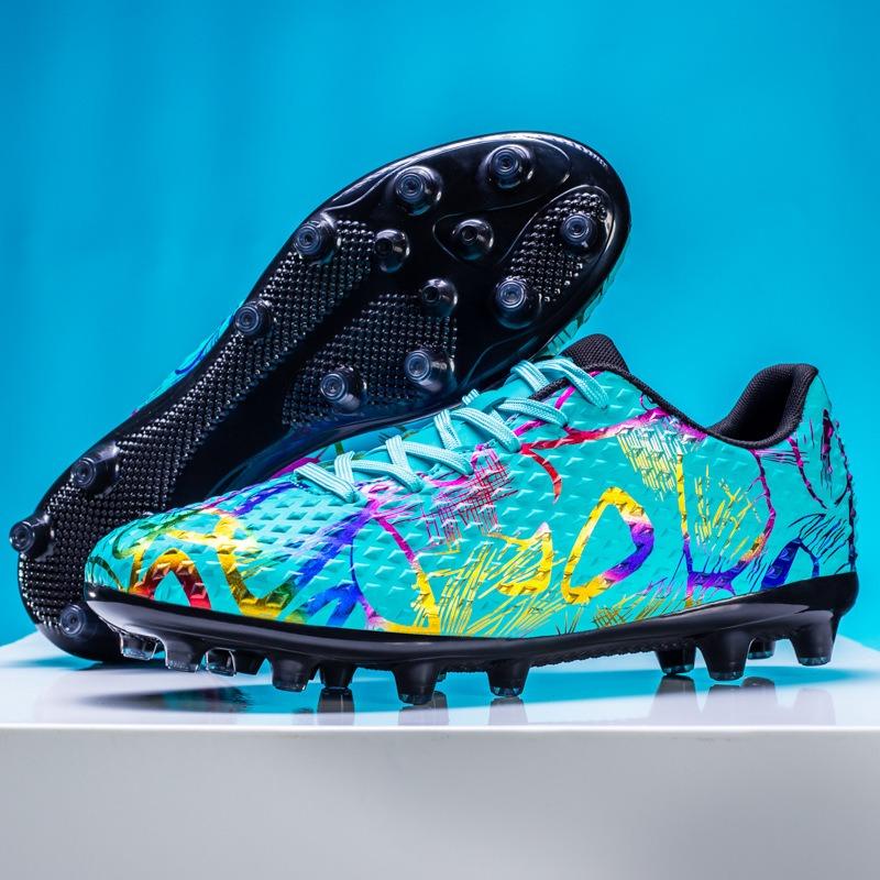 New Adult Children's Football Shoes Men's and Women's Youth Artificial Turf Game Training Football Shoes Professional
