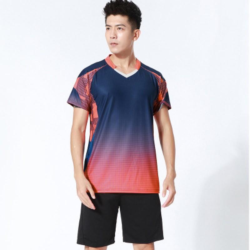 Badminton Tennis Sport Shirts Quick Dry Breathable Team Uniforms Men Women Customizable