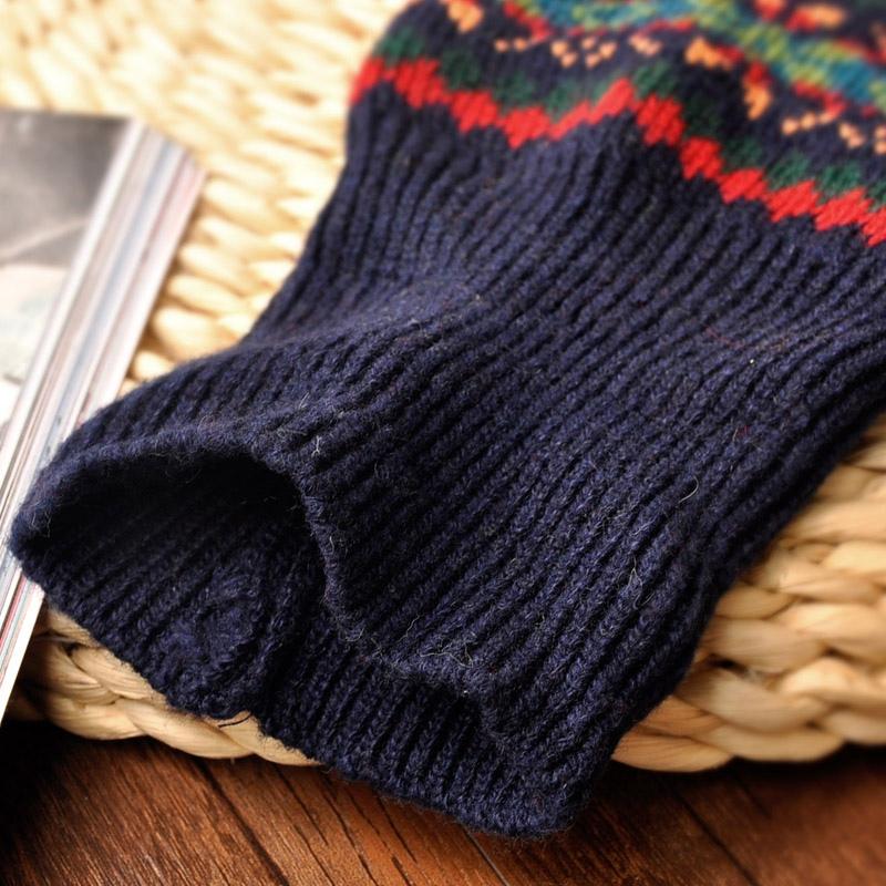 Women's Leg Warmer Winter Long Socks Knit Crochet Legging Stocking