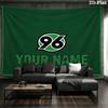 Hannover 96 Custom Name Wall Tapestry Aesthetic Wall Hanging Printed Fabric Blanket Decorative Tapestries for Bedroom Living Room Home Decor