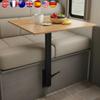 Perna de Mesa Removível para RV em Liga de Alumínio Giro de 360 Graus Altura Ajustável Suporte de Perna de Mesa para RV Perna de Mesa Dobrável para RVs