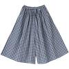 Women's Plus Size Plaid Skirt Pants Loose Casual Wide Leg Office Pants