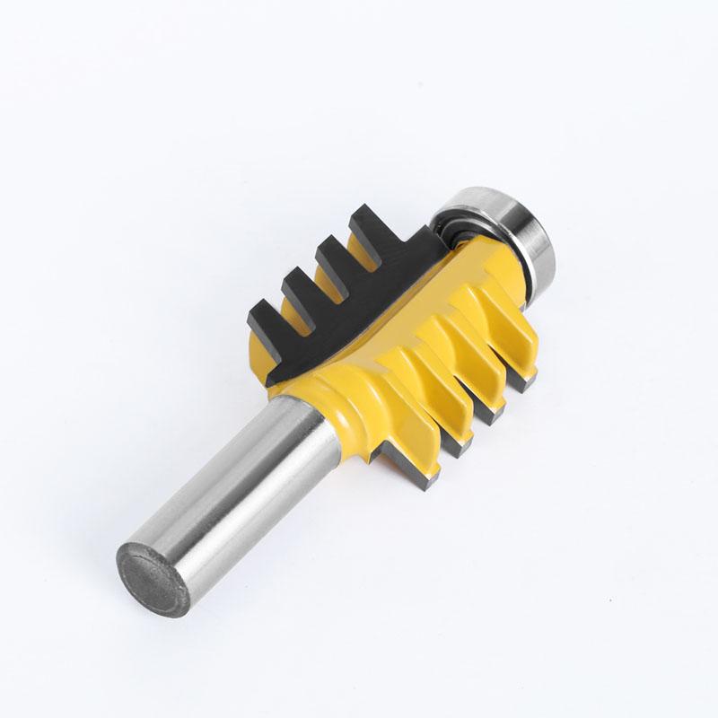 1 PC Rail & Stile דבק חיבור אצבע נתב ביט קונוס טנון חותך עבודות עץ כלים חשמליים 6 מ"מ 1/4 אינץ' 8 מ"מ 12 מ"מ 1/2 אינץ' שוק