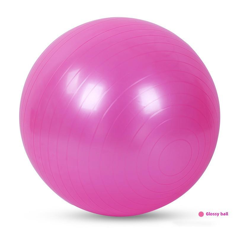 Minge de yoga antiexplozie din PVC lucios - 45/55/65/75 cm Minge de fitness pentru Pilates și masaj