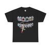 Grillz Cross Chain Graphic Boxy T-Shirt, Y2k, Streetwear, Graphic Tee, Vintage