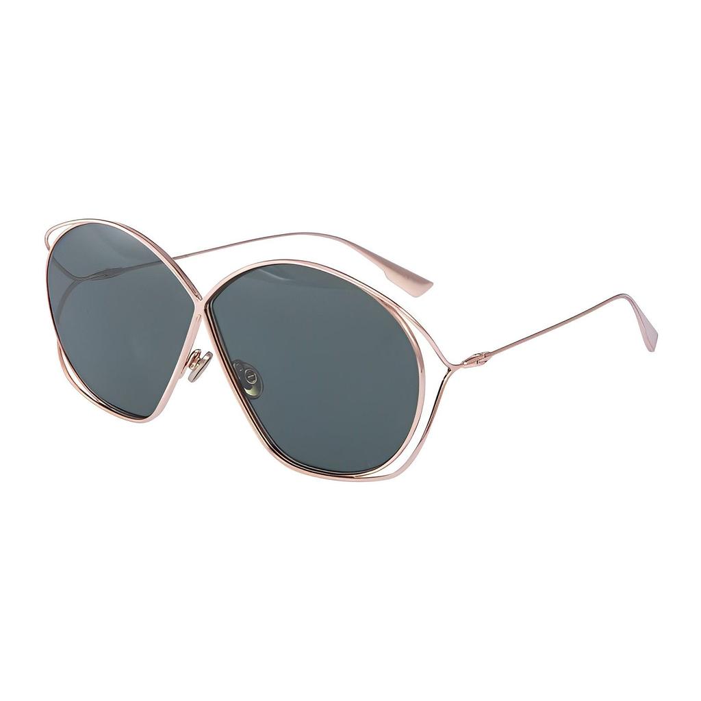 Dior Vintage Fashion Versatile Alloy Frame Irregular Shape Sunglasses Women sunglasses Dark-Green DIORSTELLAIRE2-200869DD868O7